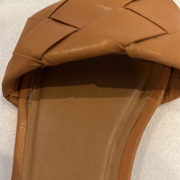 Tan woven sandals - Picture 2 of 3